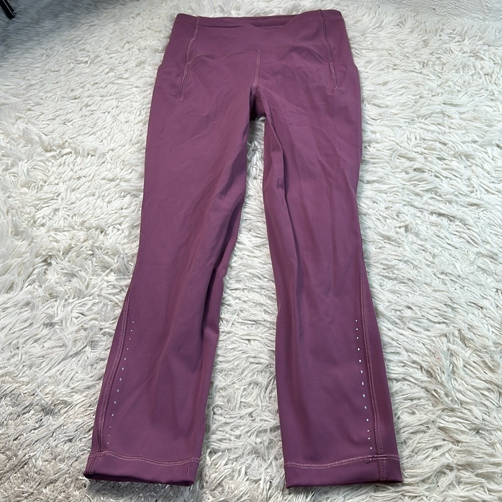 Lululemon Swift Speed High-Rise Crop 23" Vintage Plum